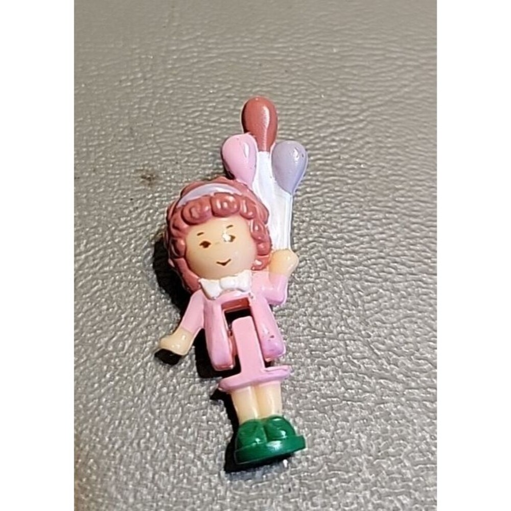 Vtg‎ Polly Pocket World Fun Fair Replacement Balloon Girl figure 1990's